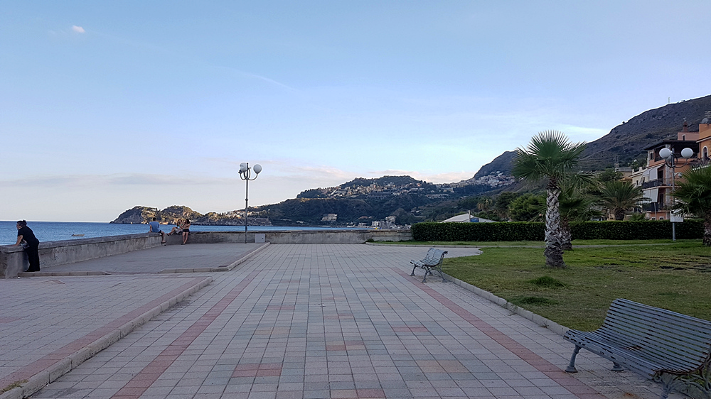 taormina seafront