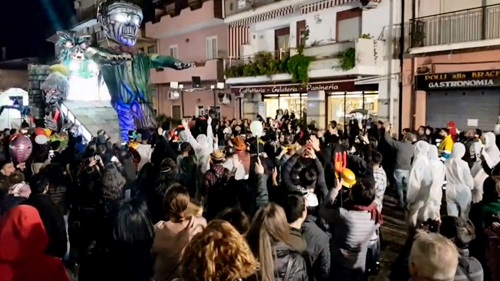 taormina carnival in trappitello