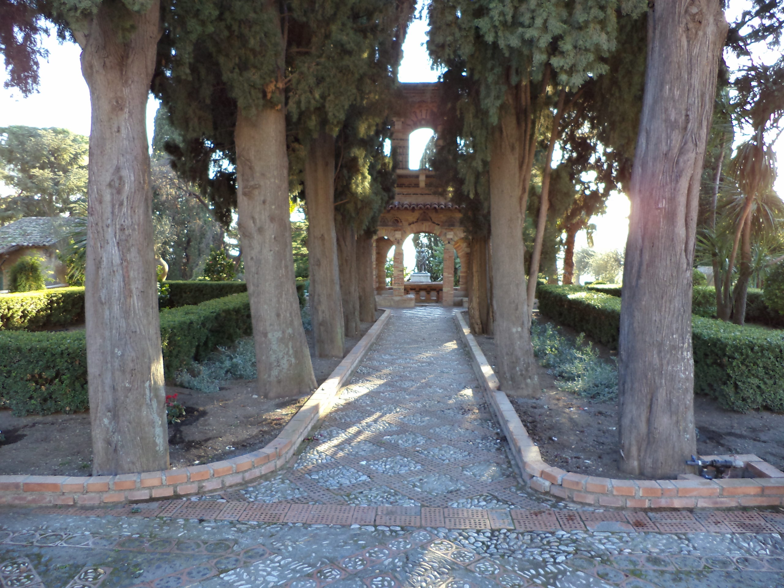 villa comunale di taormina