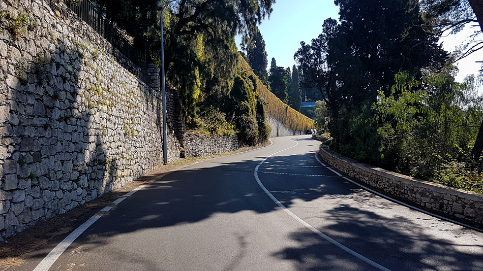 route taormina giardini-naxos and back