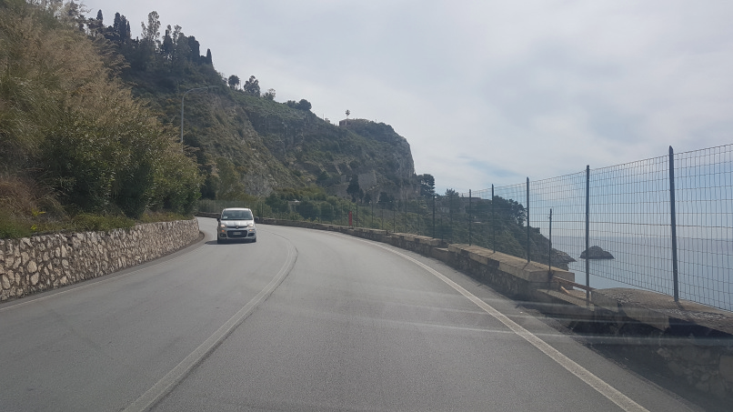 percorso da stazione taormina-giardini naxos a taormina villa comunale foto 2