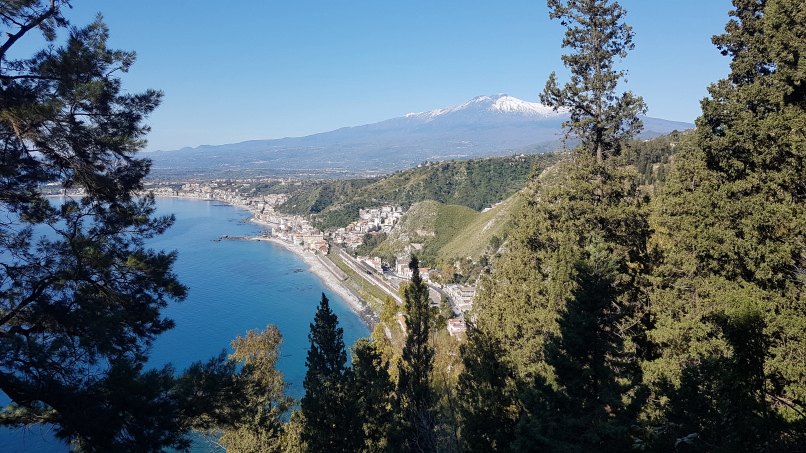 percorso da stazione taormina-giardini naxos a taormina villa comunale foto 13