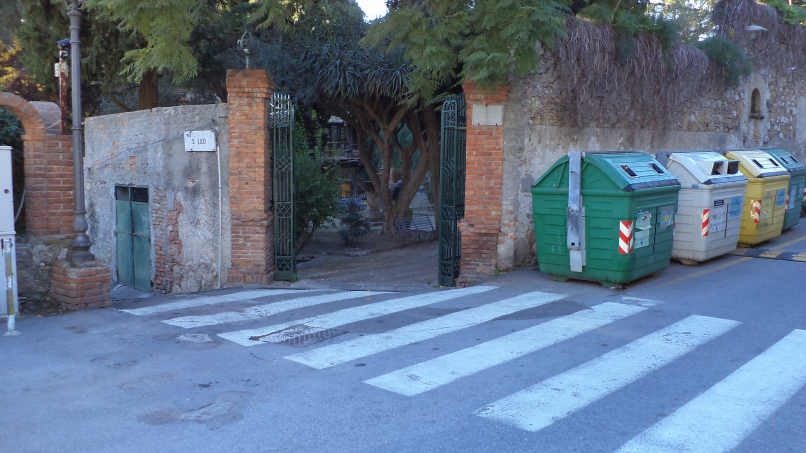 percorso da stazione taormina-giardini naxos a taormina villa comunale foto 14