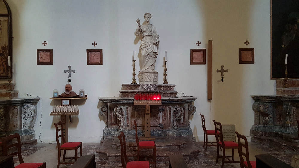 San Nicola di Bari church saint sculpture