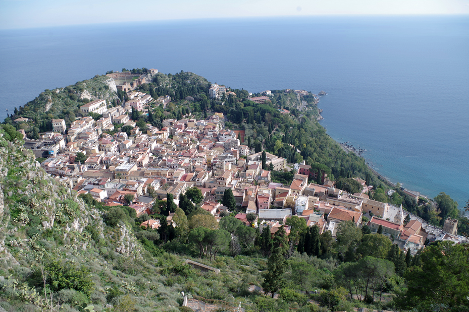 taormina from madonna rocca