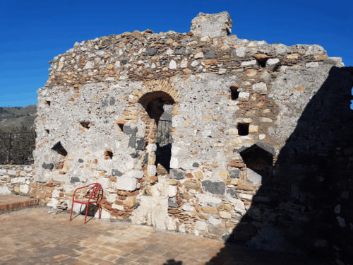 castelmola muro del castello