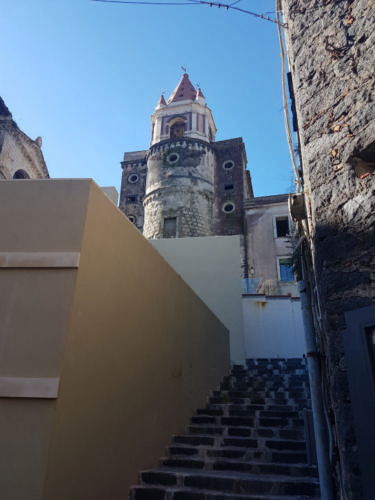 castiglione di sicilia 21 11 2018 abside e campanile chiesa ss pietro e paolo